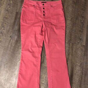 daily thread jeans, plus size jeans, pink jeans, colored jeans, daily thread pan